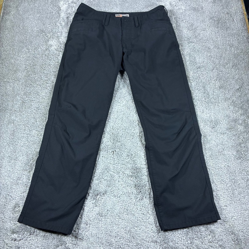 5.11 Tactical Ridgeline Pants Mens 33x30 Black Flex-Tac Ripstop 74411